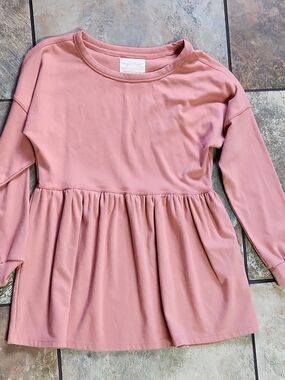 evy's tree dusty rose crew neck tee